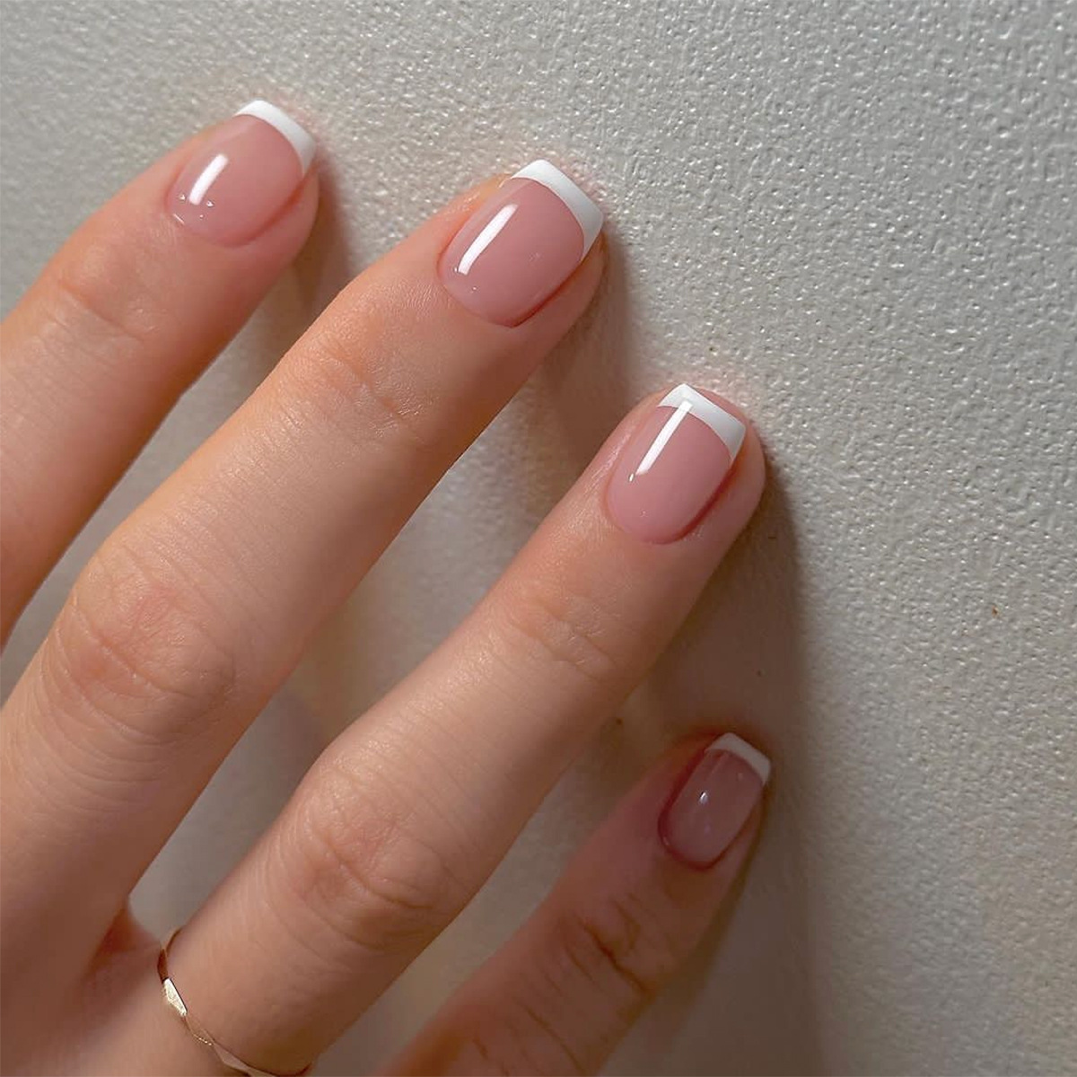 Nail Art Fake - 24ps/set Short Fake Nails for Women