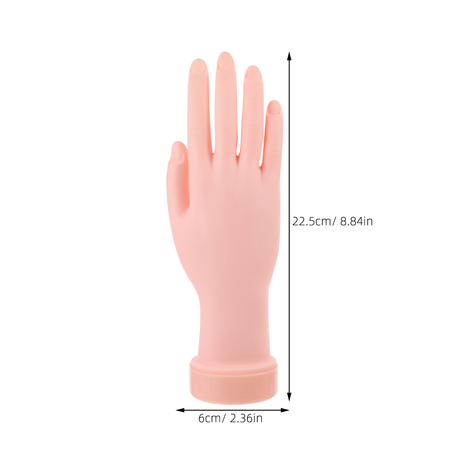 2Pcs Manicure Training Fake Ha - Nail Art Fake 评论和价格