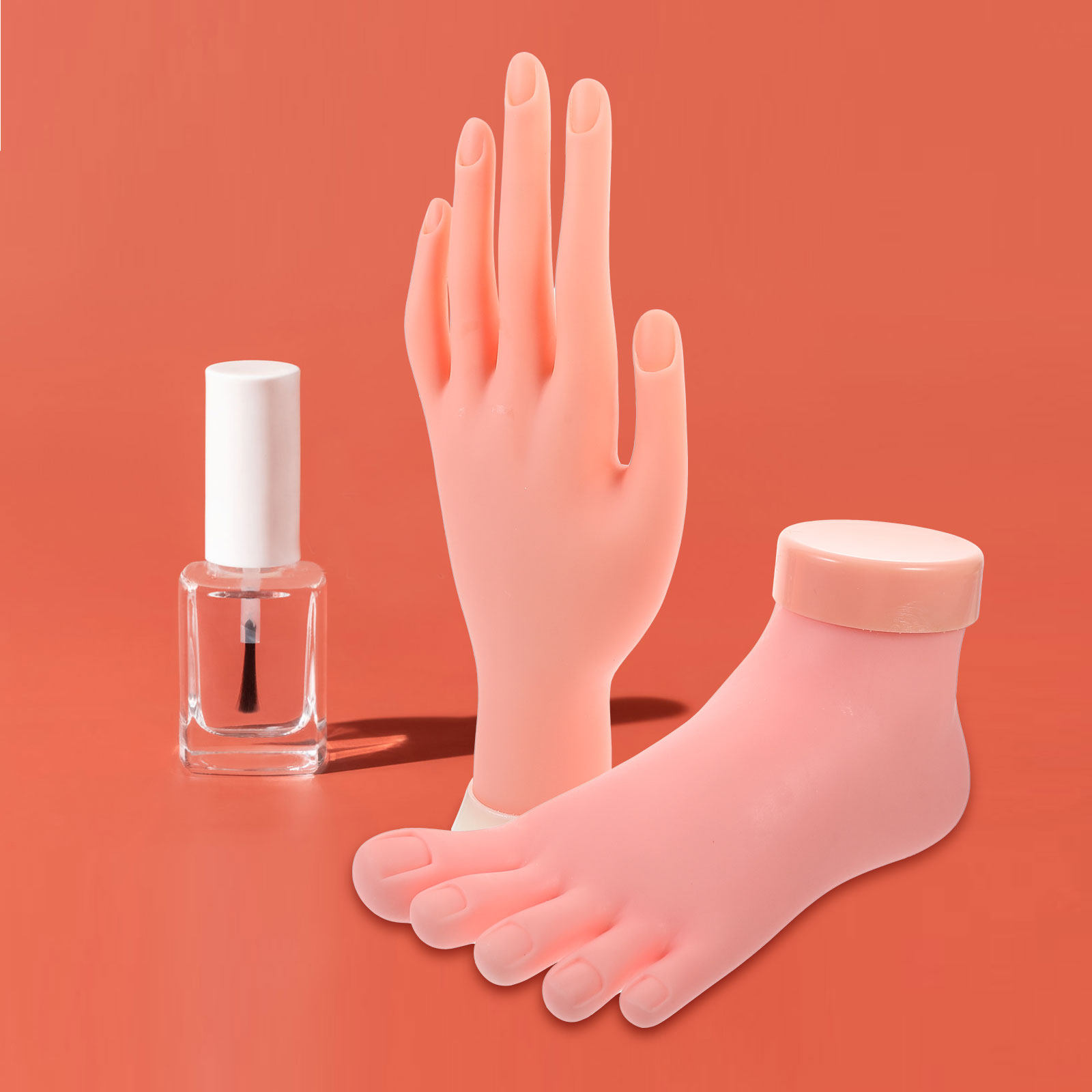 2Pcs Manicure Training Fake Ha - Nail Art Fake 评论和价格
