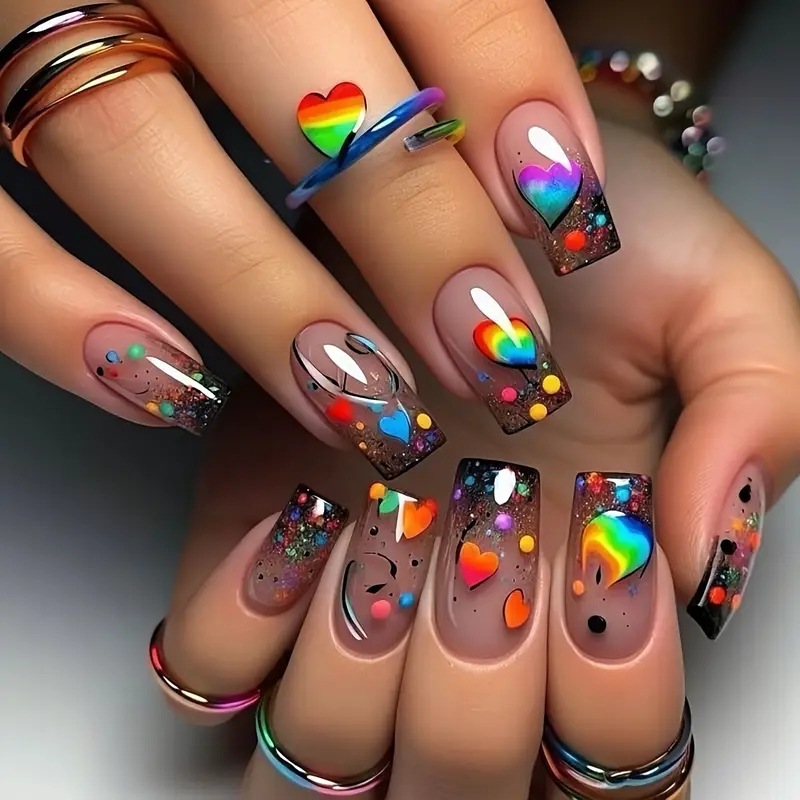 24PCS Nude Press on Nails Shor - Nail Art Fake 评论和价格