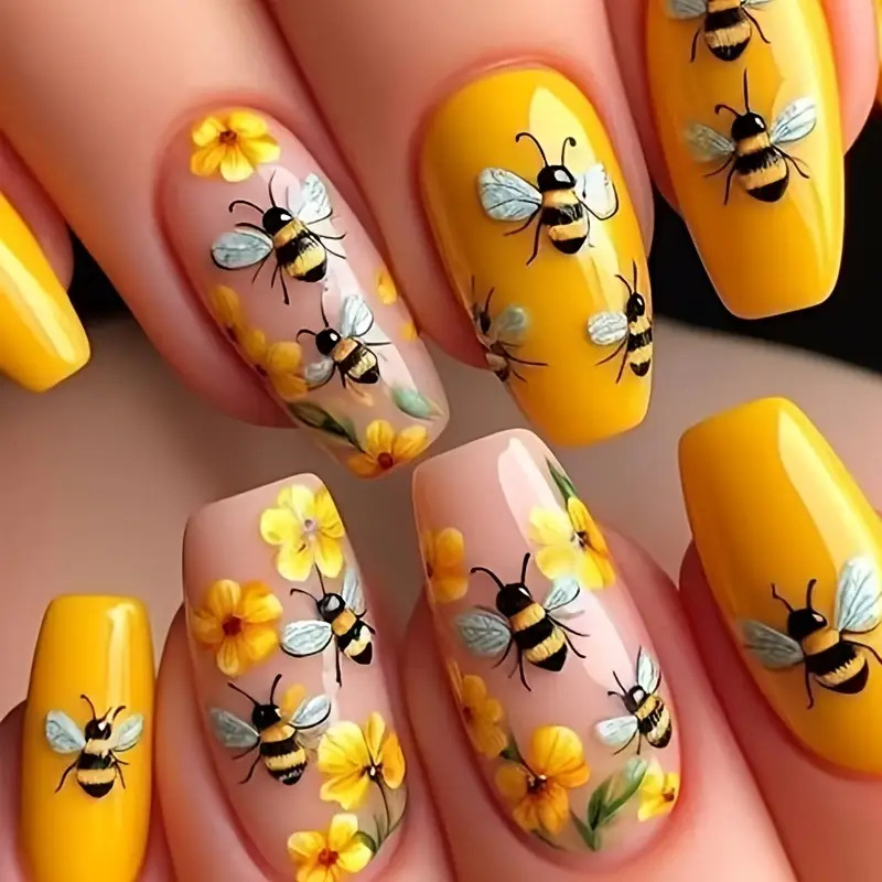24PCS Nude Press on Nails Shor - Nail Art Fake 评论和价格