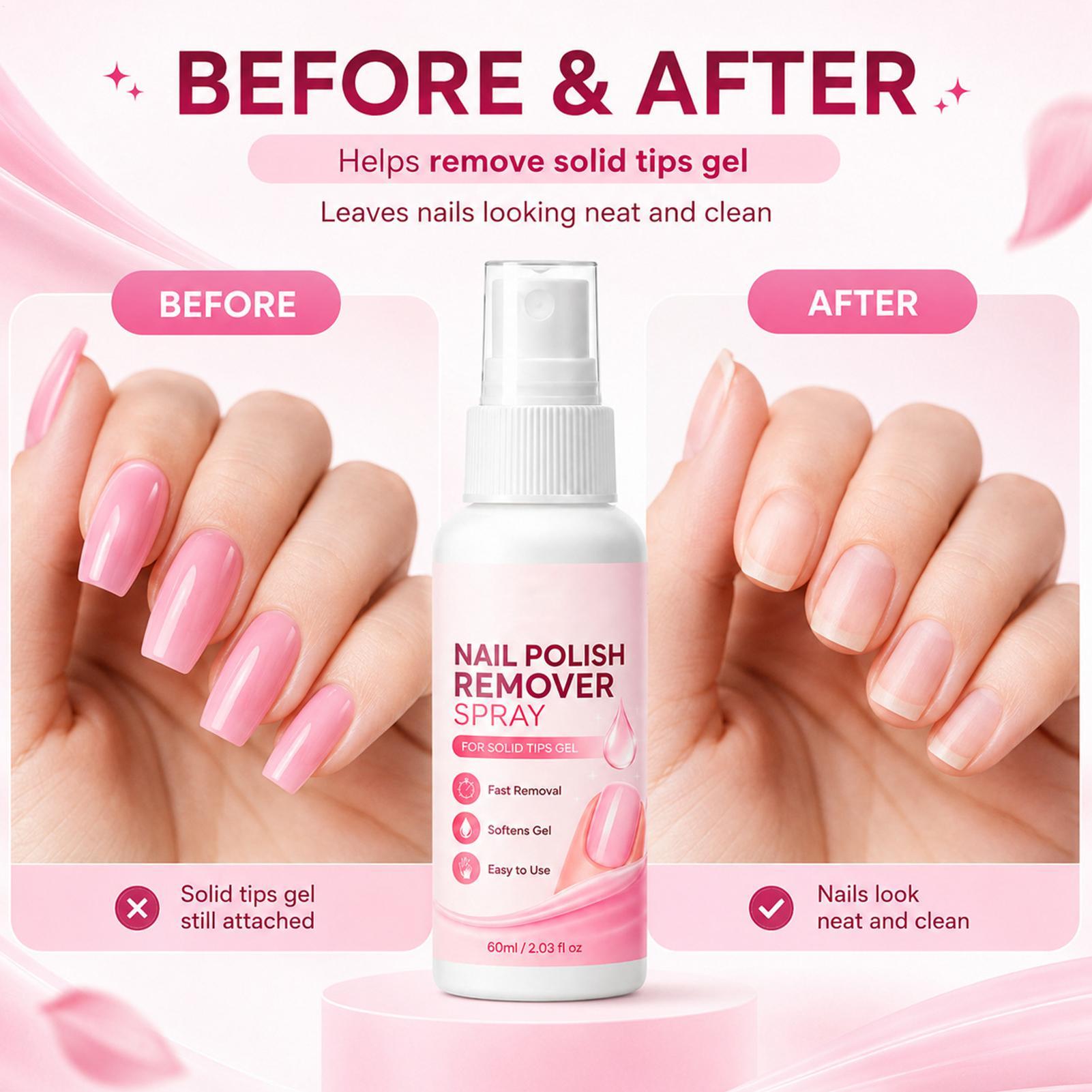 60ml Nail Remover Spray For Pr - Nail Art Fake 评论和价格