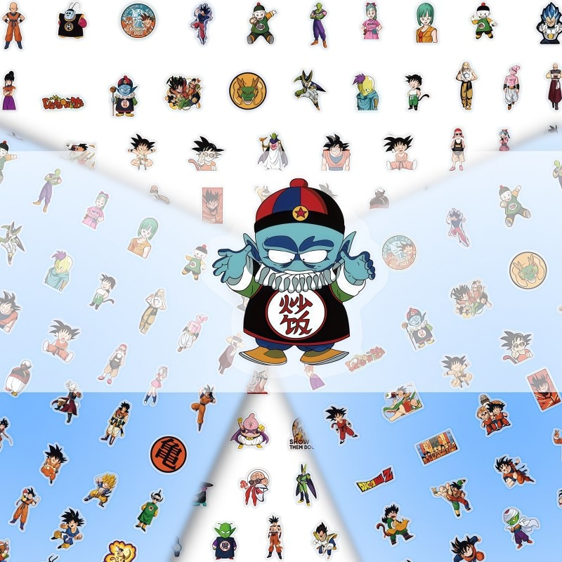 104pcs Dragon Ball transparent - Nail Art One Piece 评论和价格