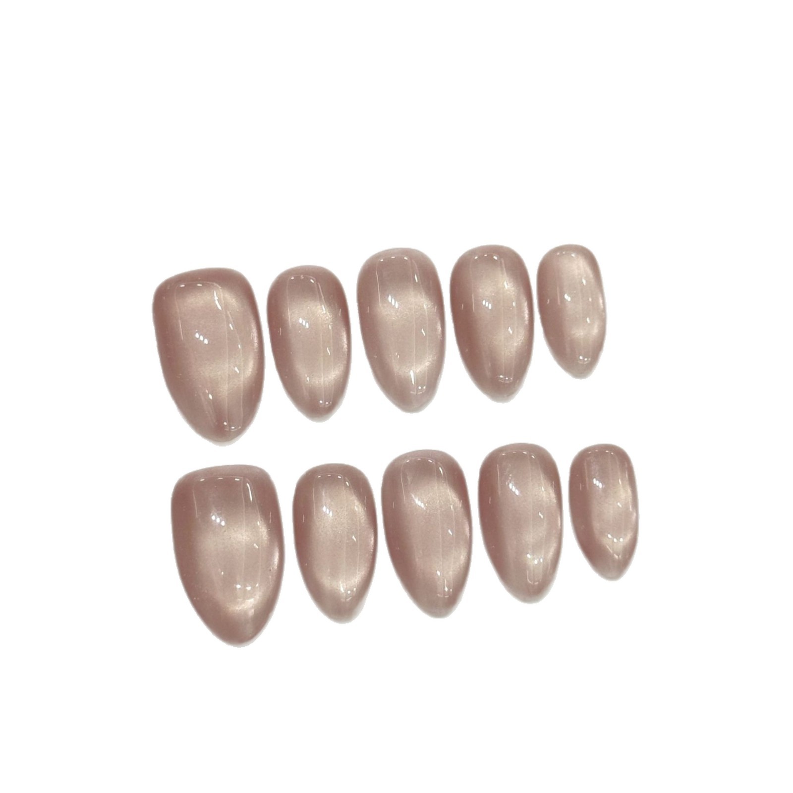 10pcs Handmade Press On Nails  - Nail Art Fake 评论和价格